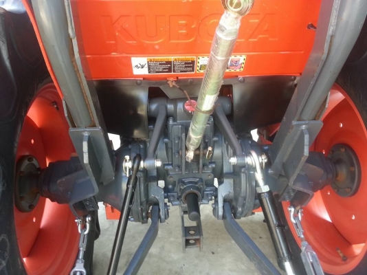 คูโบต้า L4708 4 WD รถเกรด A ใบมีดดันหน้าช้าง ผานหลังใหม่