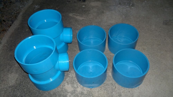 ข่อต่อ PVC 4 นิ้ว