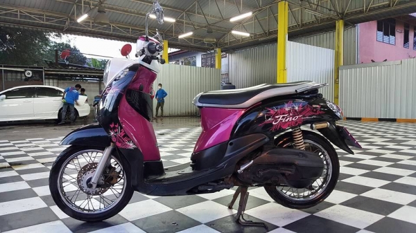 ขออนุญาตขาย YAMAHA FINO 115  สตาร์ทมือ ตามสภาพเดิมๆ ฟรีค่าโอน
