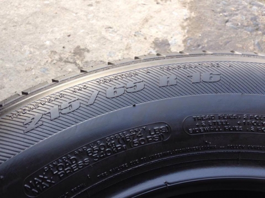 ยาง MICHELIN 215-65-16 ปี 16 ครบชุด 4 เส้น 6000 สภาพสวยๆไม่มีปะไม่บวมไม่กินข้าง ดอกยางเหลือเยอะเอาไปวิ่งกันใด้อีกยาวค่ะ