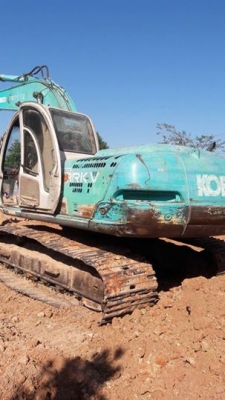 ขายรถขุดแบ็คโค SK200-5มาร์คไฟว์ธรรมดา ไฟฟ้าเต็มเครื่องแน่นฟิต เอกสารใบอินวอยซ์ ช่วงล่างดี