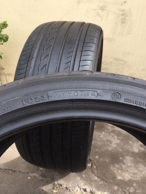 ขายยาง YOKOHAMA dB v551 245-35-19 ปี14 ดอกเต็ม ไม่มีปะ คู่ละ 4,500 บาท