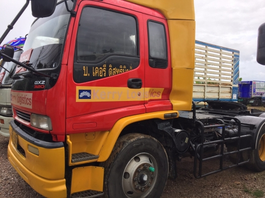 10 ล้อหัวลาก2 เพลา 320 แรง ปี 2549 ไมล์ 5 แสนโลกว่าๆ รถเก็บสีใหม่ไม่ได้เฉียวชน เดิมสีส้มทำสีขาว เล่มพร้อม