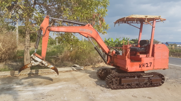 ขายด่วนรถแบคโฮKUBOTAคูโบต้าKH27ตัวหนีบหลือบุ่งกี๋เทียบเท่าPC30เครื่องดีปั่มแรงรถนอกเพิ่งนำเข้ามาใหม่ยังไม่เคยใช้งานในเมืองไทยเลย