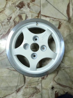 ขายล้อแม็กซ์ JRD 13" 4 รู 110 กว้าง 5.5" ET38 ญี่ปุ่นแท้ ขายล้อแม็กซ์ JRD 13" 4 รู 110 กว้าง 5.5" ET38 ญี่ปุ่นแท้