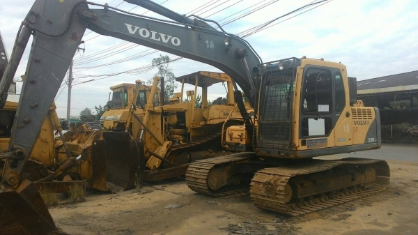 ขายรถแบคโฮ VOLVO EC140BLC ไฟฟ้าครอบ ช่วงล้างสวย สีเดิ มๆ เล่นทะเบียน ราคา 1000000 สนใจรีบจองด่วน0813531946
