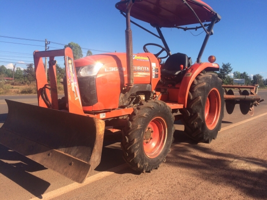 Kubota L3608 ปี54 หาง5 ใบดัน เล่มพร้อมโอน