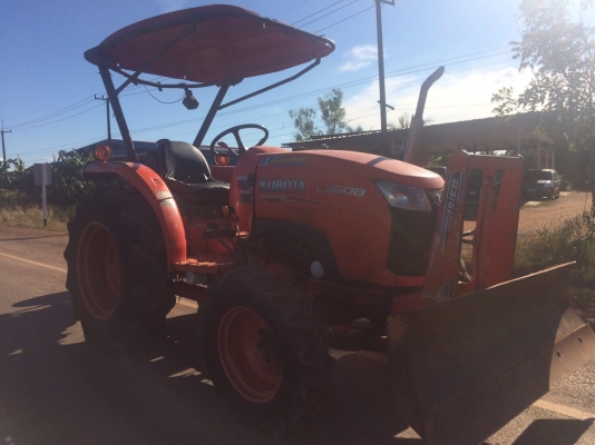 Kubota L3608 ปี54 หาง5 ใบดัน เล่มพร้อมโอน