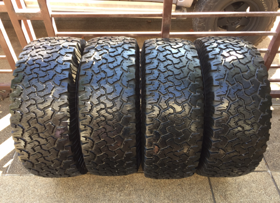ยาง All BF goodrich 33 12.5 R15 ปี11 ดอกเต็ม ไม่มีปะ ราคาไม่แพง