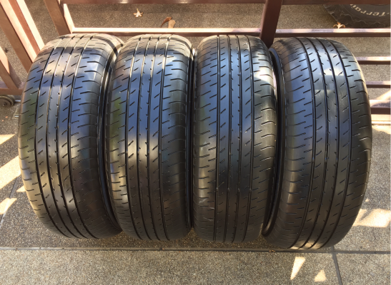 ยาง Yokohama 225 60 17 กลางปี15 ดอกเต็ม ใช้ยาว ราคาไม่แพง