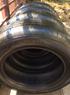 ยาง Yokohama 225 60 17 กลางปี15 ดอกเต็ม ใช้ยาว ราคาไม่แพง