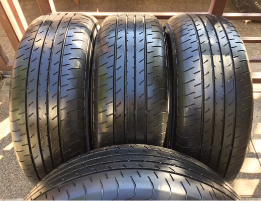 ยาง Yokohama 225 60 17 กลางปี15 ดอกเต็ม ใช้ยาว ราคาไม่แพง