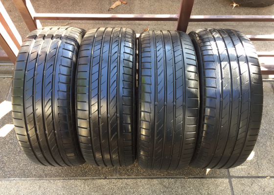 ยาง Dunlop 215 45 18 ปี14 ดอกเต็ม ใช้ยาว ราคาไม่แพง