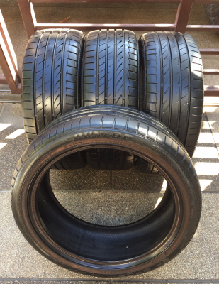 ยาง Dunlop 215 45 18 ปี14 ดอกเต็ม ใช้ยาว ราคาไม่แพง