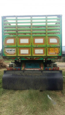 ขายรถพ่วง 22 ล้อ แม่-ลูก กระบะเนียมดั้ม แม่ยาว.6.20/ลูกยาว6.8 0/กว้าง2.50/สูง1.70ม. อู่ .ไทยเทมนเลอร์  ISUZU 360 ปี.57 ราคา  2580000 สนใจรีบจองด่วนครับ