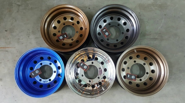 ล้อกะทะกลึงกระบะเพลาลอย