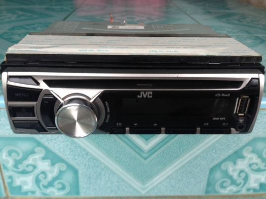 ฟร้อนjvc r446(mp3,usb) ขาย 1350 บาท มือสองปกติทุกตัว สนใจ0892425454 อยู่สระบุรี