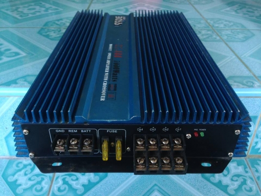 แอมป์4chคลาสเอบีมือสองสภาพดี งานดีมากใช้งานปกติ เสียงดี ขับกลางแหลม4-6ดอกได้ ขายตัวละ 1250 บาท สนใจ0892425454 อยู่สระบุรีส่งได้ค่าส่ง80บาท