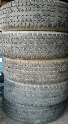 บริสโตน 245/70/16ปี11 มี1ชุด 550*4=2200บ.!โทร 0879050181-0995357594 ส่งได้ทั่วโลก