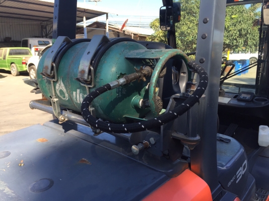 TOYOTA 8FG30 เครื่องเบนซิล+แก๊ส เกียร์ออโต้ เสาสูง3เมตร สนใจติดต่อ083-062-0223(ปอน)