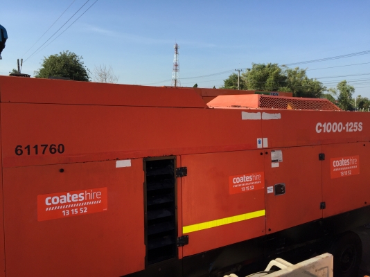 ขายปั๊มลมนำเข้าอังกฤษ ของCOMPAIR 1000-125S สกรู