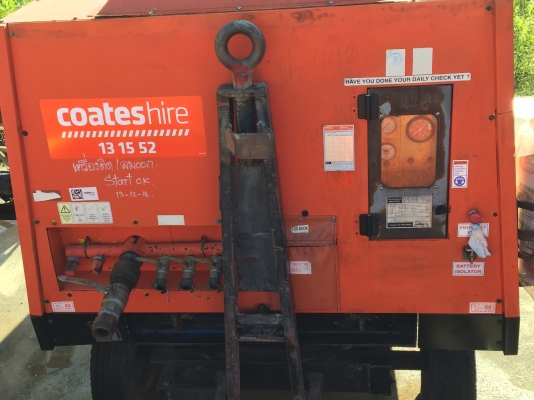 ขายปั๊มลมนำเข้าอังกฤษ ของCOMPAIR 1000-125S สกรู