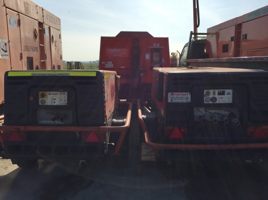 ขายปั๊มลมนำเข้าอังกฤษ ของCOMPAIR 1000-125S สกรู