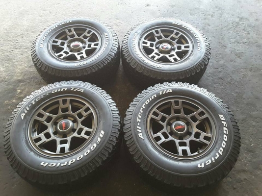 ล้อ TRD + BF All USA. 265/75/16 ปี12 สวยๆ 1ชุด