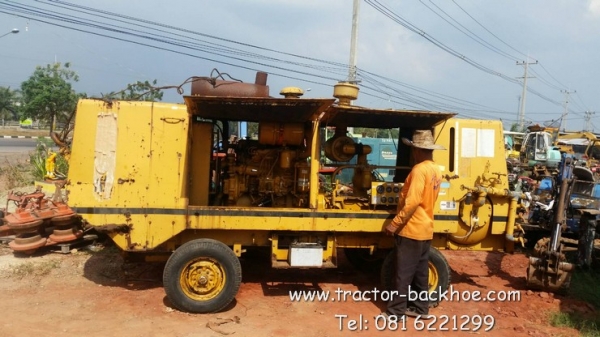 ขาย เครื่องปั๊มลม ขนาดใหญ่ มีล้อพ่วงลาก เทรเลอร์ komatsu EC105Vs-1 มือสอง เก่านอก พร้อมใช้งาน ขาย เครื่องปั๊มลม ขนาดใหญ่ มีล้อพ่วงลาก เทรเลอร์ komatsu EC105Vs-1 มือสอง เก่านอก พร้อมใช้งาน