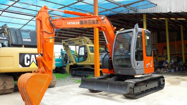 ขายรถขุด ZX 75 USA เก่านอกแท้มีลายแอร์เอกสารอินวอยไฟฟ้าครบมีพาญหน้ารถยังไม่ใช้ในไทยสภาพเต็มร้านละอองดาวแทรคเตอร์นครชัยศรี