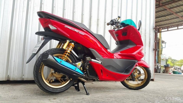 Honda PCX150 2016 ตัวเตาแก๊ส แต่งเต็มลำ สวยพร้อมใช้ครับ