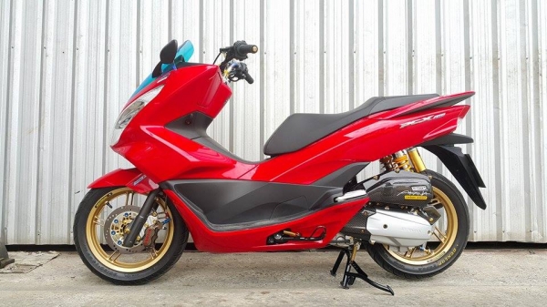 Honda PCX150 2016 ตัวเตาแก๊ส แต่งเต็มลำ สวยพร้อมใช้ครับ