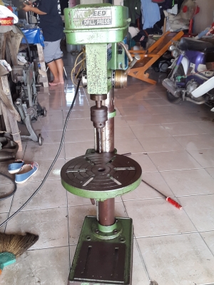 สว่านแท่น Tiger 16 mm. รุ่นเก่า สภาพสวยๆ พร้อมใช้งาน ไฟบ้าน 6,000