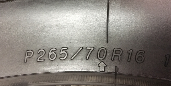 ยาง 265-70-16 YOKOHAMA ดอกทะลัก ยาง 265-70-16 YOKOHAMA ดอกทะลัก