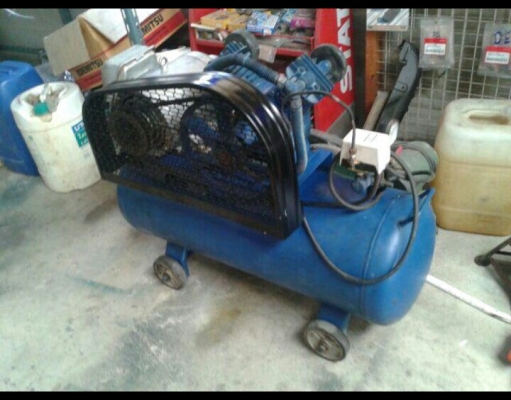 ปั๊มลมมอเตอร์2แรงสภาพดีมาก