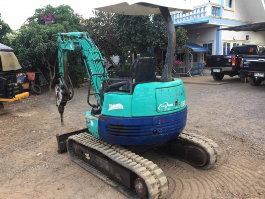 ขายรถขุด IHI 30JX หัวกระแทก+บุ้งกี๊ เครื่องอีซูซุ 3 สูบ ปั้มนิ้ว,คอนโทนน้ำมัน นำเข้าจากญี่ปุ่น