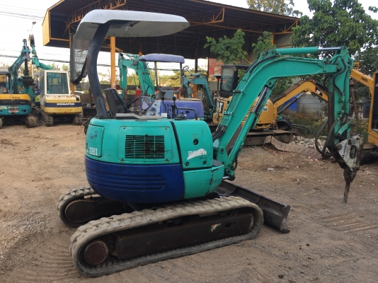 ขายรถขุด IHI 30JX หัวกระแทก+บุ้งกี๊ เครื่องอีซูซุ 3 สูบ ปั้มนิ้ว,คอนโทนน้ำมัน นำเข้าจากญี่ปุ่น