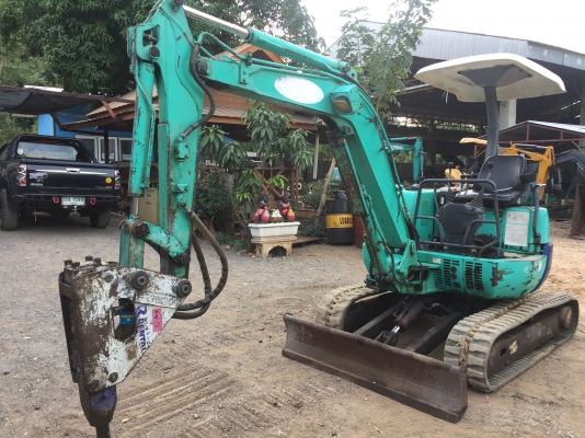 ขายรถขุด IHI 30JX หัวกระแทก+บุ้งกี๊ เครื่องอีซูซุ 3 สูบ ปั้มนิ้ว,คอนโทนน้ำมัน นำเข้าจากญี่ปุ่น