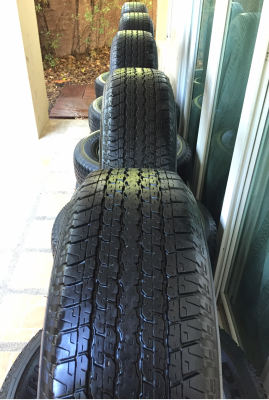 ยาง Bridgestone 245 70 16 ปี16 ดอกเต็ม เนื้อนิ่มๆ ไม่มีปะ ราคาไม่แพง มีมา5ชุดครับ ยาง Bridgestone 245 70 16 ปี16 ดอกเต็ม เนื้อนิ่มๆ ไม่มีปะ ราคาไม่แพง มีมา5ชุดครับ