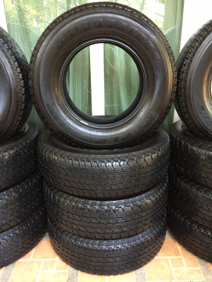 ยาง Bridgestone 245 70 16 ปี16 ดอกเต็ม เนื้อนิ่มๆ ไม่มีปะ ราคาไม่แพง มีมา5ชุดครับ ยาง Bridgestone 245 70 16 ปี16 ดอกเต็ม เนื้อนิ่มๆ ไม่มีปะ ราคาไม่แพง มีมา5ชุดครับ