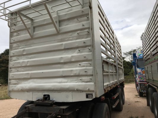 ขายรถพ่วง 22 ล้อ แม่-ลูก กระบะเหล็กคอกเกษตรไม่ดั้ม อู่.สามมิตร ISUZU 360 ปี.54 รถสวย วิ้งน้อย ยางสภา
