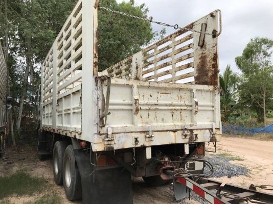 ขายรถพ่วง 22 ล้อ แม่-ลูก กระบะเหล็กคอกเกษตรไม่ดั้ม อู่.สามมิตร ISUZU 360 ปี.54 รถสวย วิ้งน้อย ยางสภา