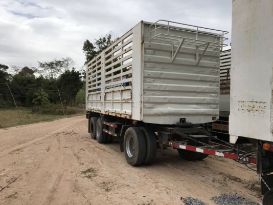 ขายรถพ่วง 22 ล้อ แม่-ลูก กระบะเหล็กคอกเกษตรไม่ดั้ม อู่.สามมิตร ISUZU 360 ปี.54 รถสวย วิ้งน้อย ยางสภา