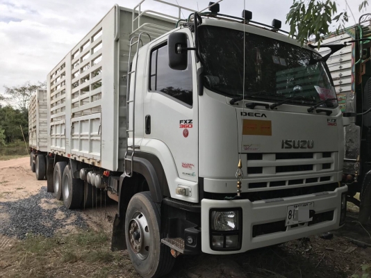 ขายรถพ่วง 22 ล้อ แม่-ลูก กระบะเหล็กคอกเกษตรไม่ดั้ม อู่.สามมิตร ISUZU 360 ปี.54 รถสวย วิ้งน้อย ยางสภา