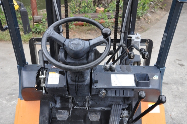 ขายFORKLIFT TOTOTA รุ่น7FG25(2.5ตัน) สวยเดิมจากญี่ปุ่น ยังไม่เคยใช้ในไทย 185,000เท่านั้น!!