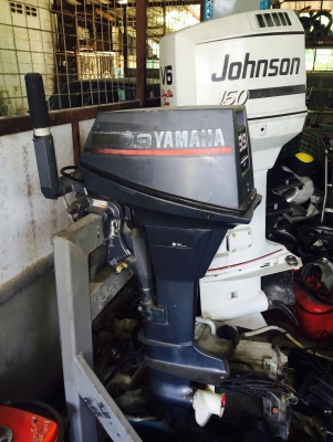 ขายเครื่องเรือ YAMAHA 9.9 4HANDLE (งดต่อรองราคานะคะ)