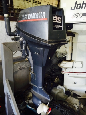 ขายเครื่องเรือ YAMAHA 9.9 4HANDLE (งดต่อรองราคานะคะ)