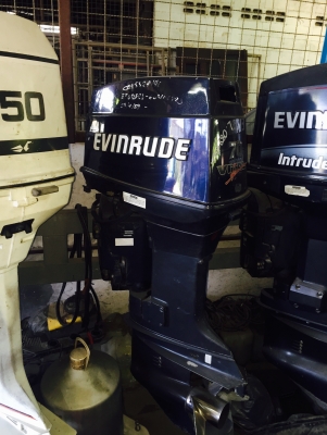 ขายเครื่องเรือ EVINRUDE 70Hp พร้อมคอนโทรลและอุปกรณ์