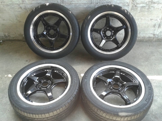 ขอบ17นิ้ว5รู114 พร้อมยาง ชุดนี้ ราคา 6800 บาท