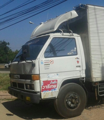 หกล้อ อีซูชุ NPR115แรง ตู้เปียก&amp;ตู้น้ำแข็ง ช่วงยาว4.50ม พ.เวอร์ ช่วงล่างใหญ่ สภาพดีพร้อมใช้ ทะเบียนพร้อมโอน